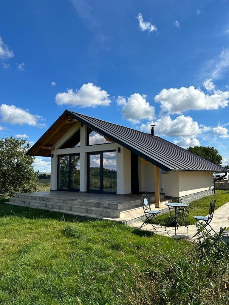 Casa Moderna In Sinteu - Intersectia Intre Modern Si Linistea Naturii Huta Voivozi 외부 사진